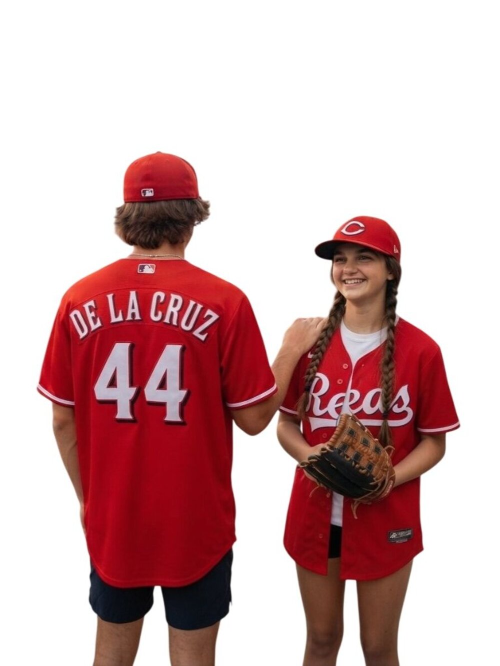 Elly De La Cruz Cincinnati Reds MLB Red Alternate Player Jersey Size Youth L